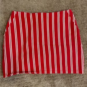 Forever 21 Striped Miniskirt